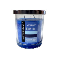 Ароматна декоративна свещ "Арома Арт" - синя