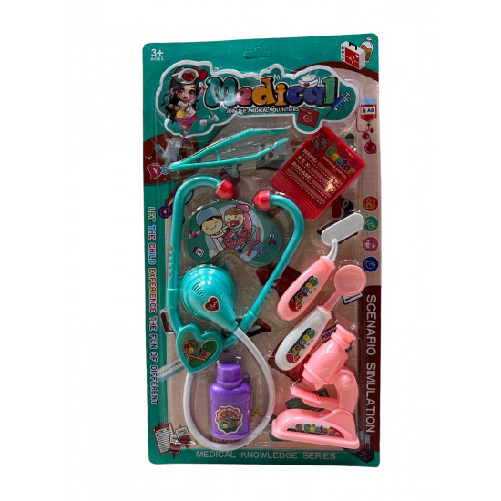 Чичо Доктор с микроскоп