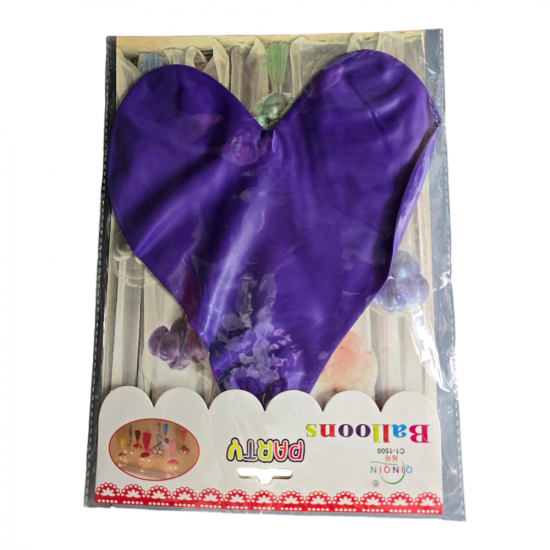 Балон сърце гигант в плик