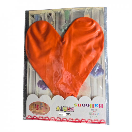 Балон сърце гигант в плик